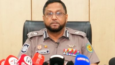 অপরাধ বৃদ্ধি নিয়ে টিআইবির প্রতিবেদনের সঙ্গে পুলিশের তথ্যের মিল নেই: ডিএমপি কমিশনার